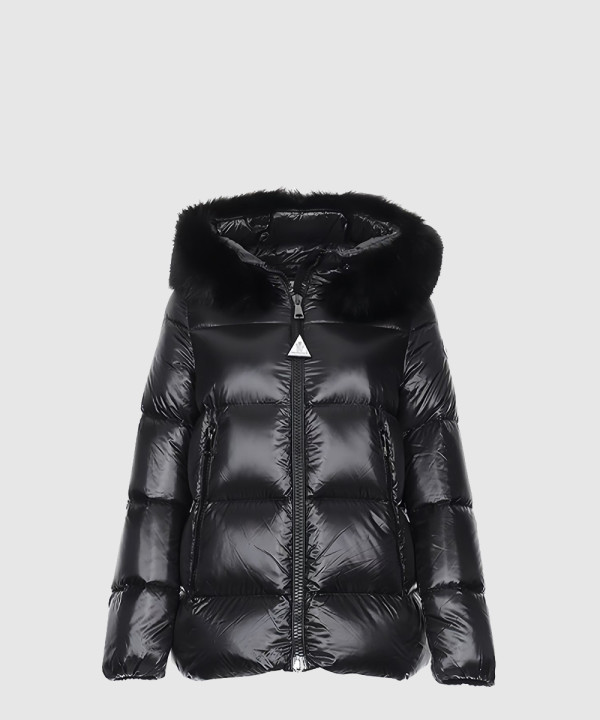 몽클레어 후드 쇼트 다운 재킷