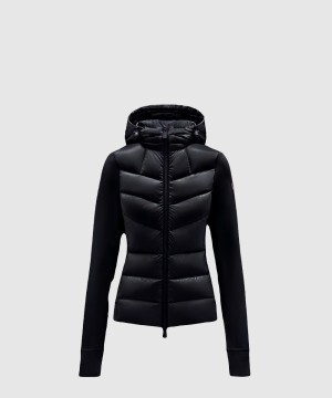 몽클레어 플리스 패딩 후디