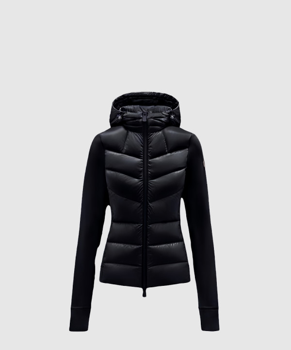 몽클레어 플리스 패딩 후디