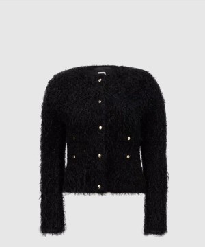 몽클레어 패딩 울 카디건