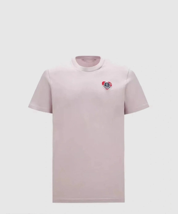 몽클레어 로고 프린트 반팔