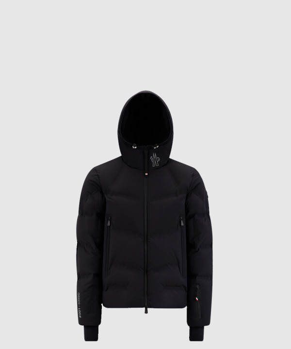 몽클레어 로고 쇼트 패딩