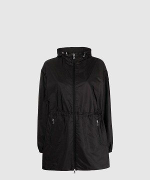 몽클레어 로고 쇼트 패딩