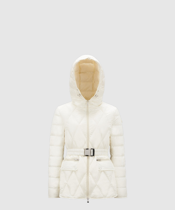 몽클레어 로고 쇼트 패딩