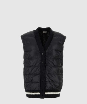 몽클레어 민소매 쇼트 코트