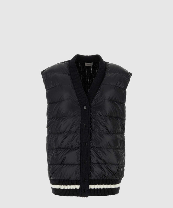 몽클레어 민소매 쇼트 코트