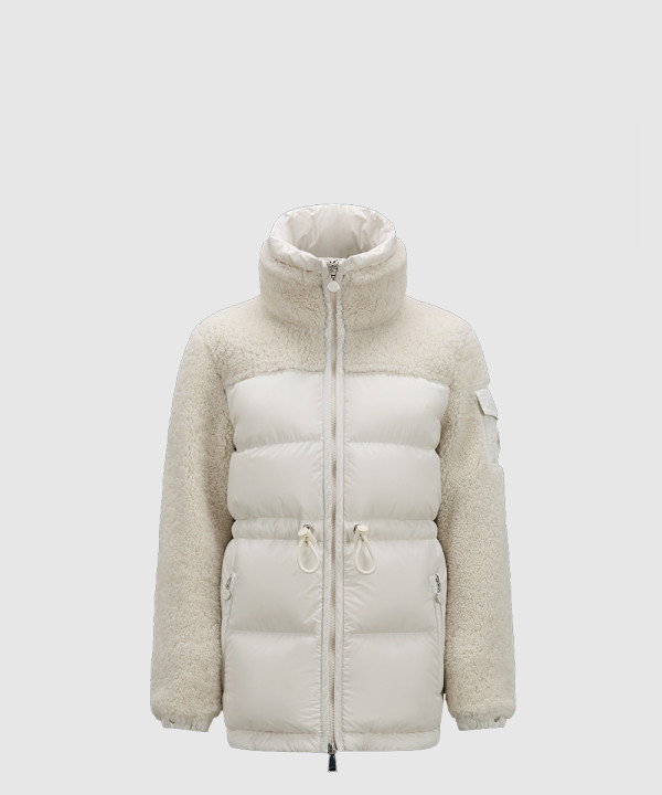 몽클레어 프린트 쇼트 코트