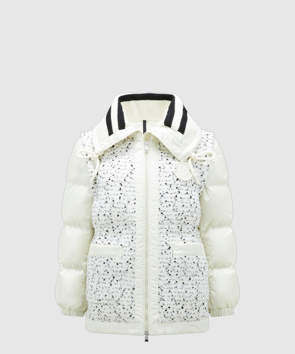 몽클레어 프린트 쇼트 코트