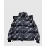 발렌시아가 후드 쇼트 다운 재킷