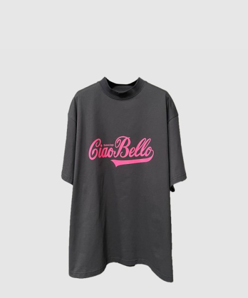 발렌시아가 오버사이즈 티셔츠