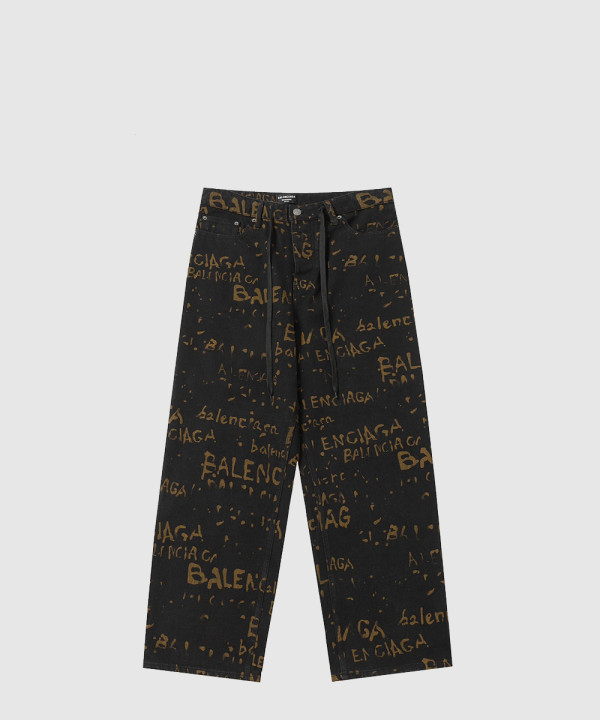 발렌시아가 데님 팬츠