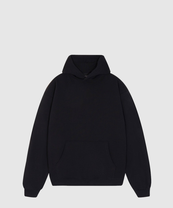 발렌시아가 BB 파리 스트라스 라지 핏 후디 워시드