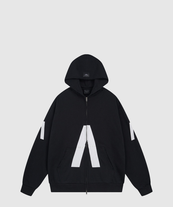 발렌시아가 뮤직 후드 집업