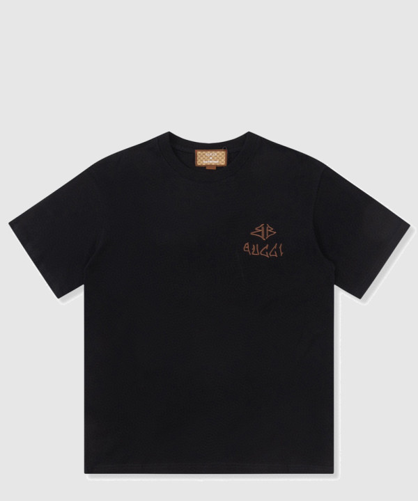 발렌시아가 로고 프린트 반팔