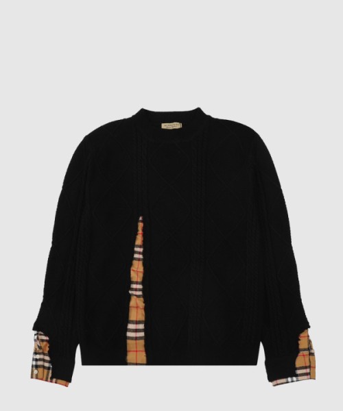 버버리 크루넥 스웨터