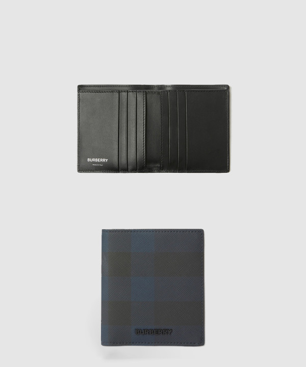 버버리 체크 폴딩 카드 케이스 80741081