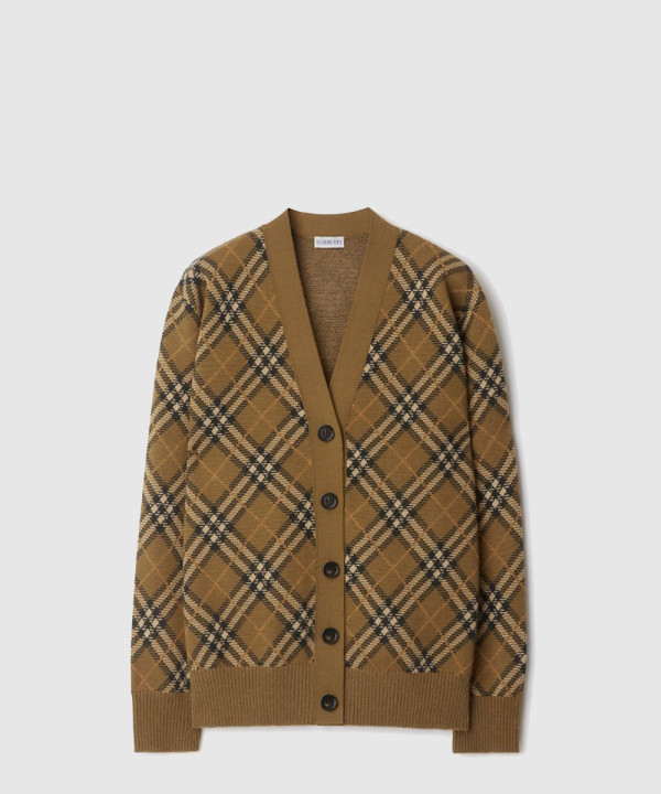 버버리 로고 쇼트 코트