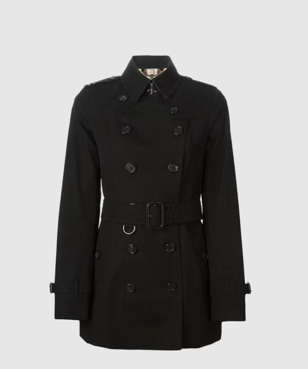 버버리 로고 코트