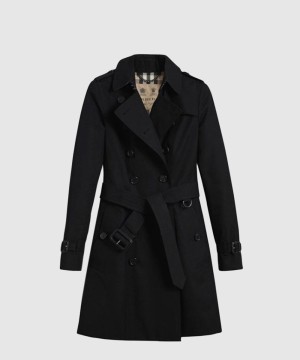 버버리 로고 코트