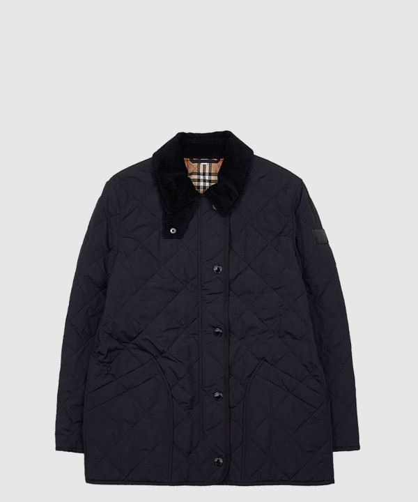 버버리 로고 코트