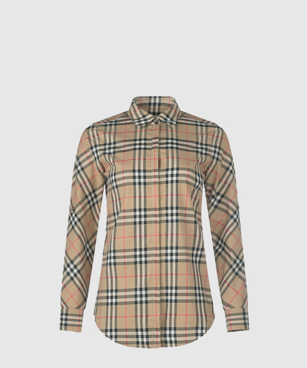 버버리 체크 셔츠