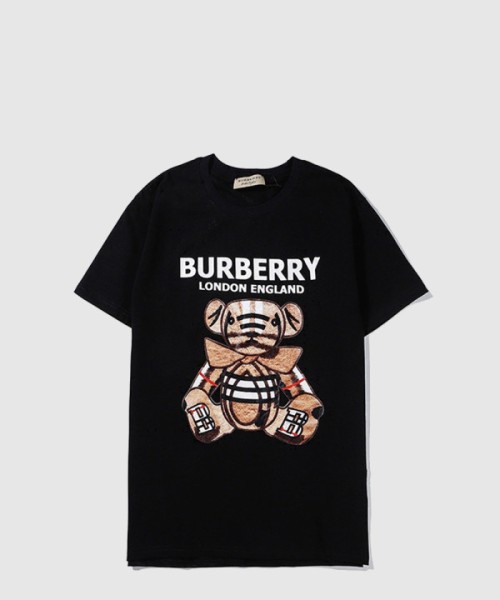 버버리 곰돌이 면 티