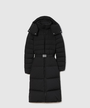 버버리 벨트 퍼퍼 코트