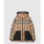 버버리 체크 퍼퍼 재킷