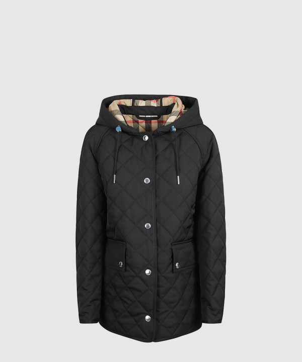 버버리 리버시블 퀼팅 재킷