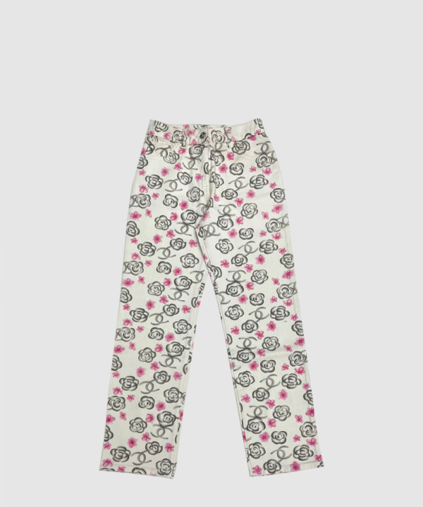 샤넬 데님 팬츠