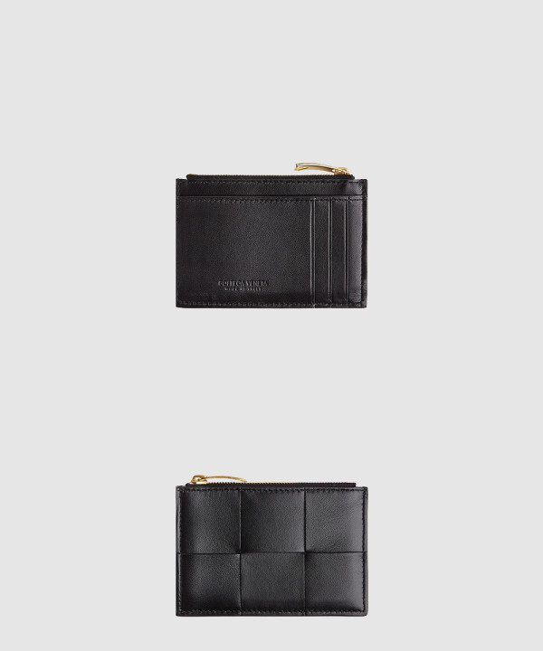 보테가베네타 카세트 지퍼 카드 케이스 651393