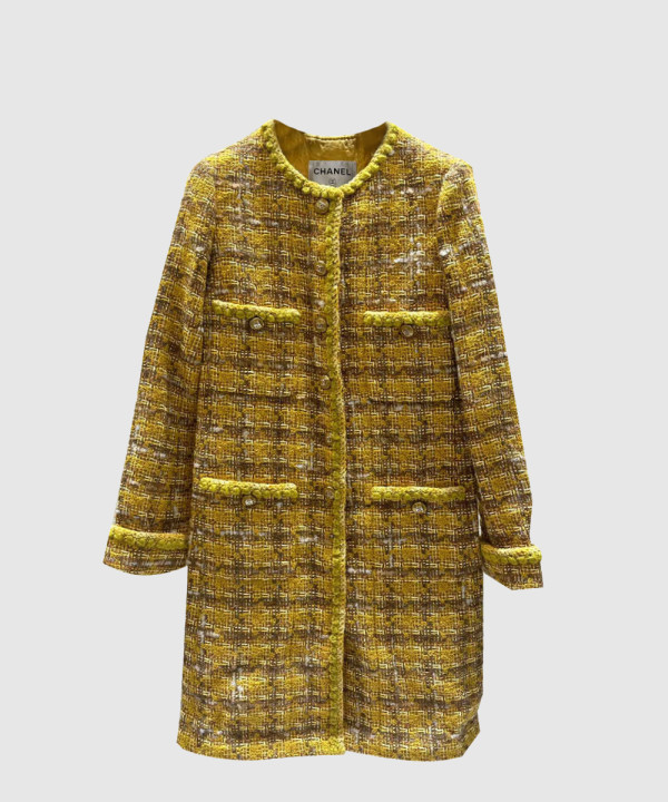 샤넬 로고 코트