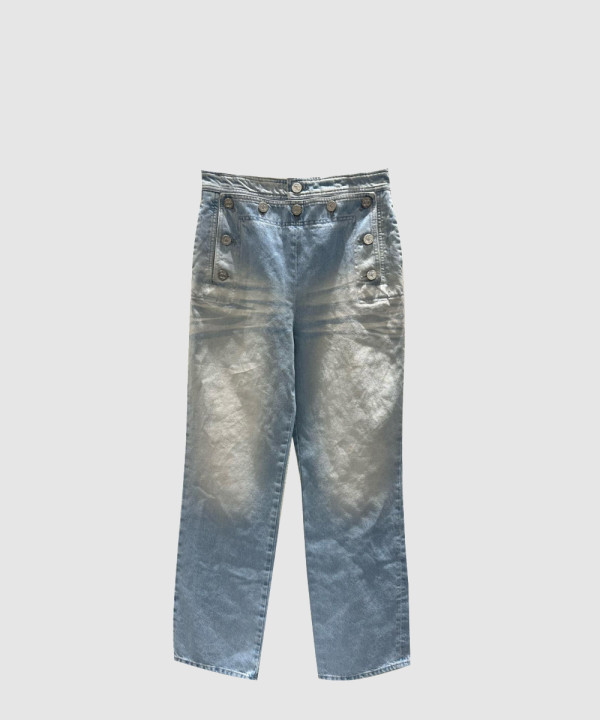 샤넬 데님 팬츠