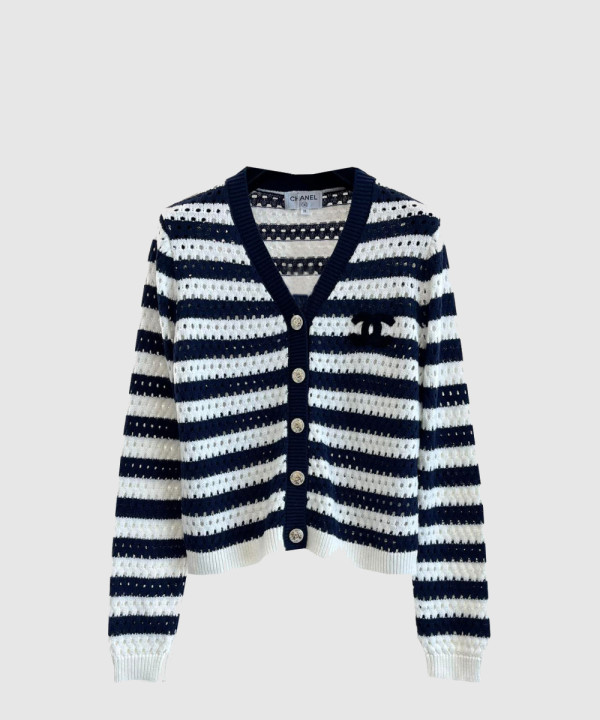 샤넬 로고 쇼트 코트