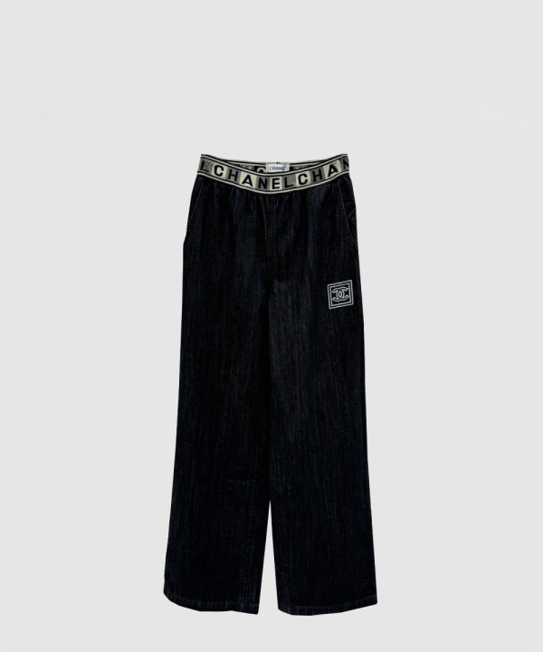 샤넬 데님 팬츠