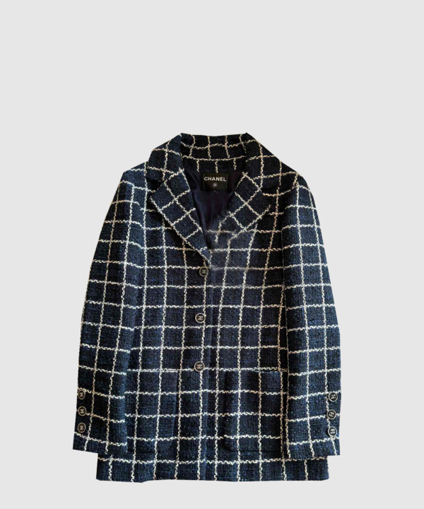 샤넬 로고 코트