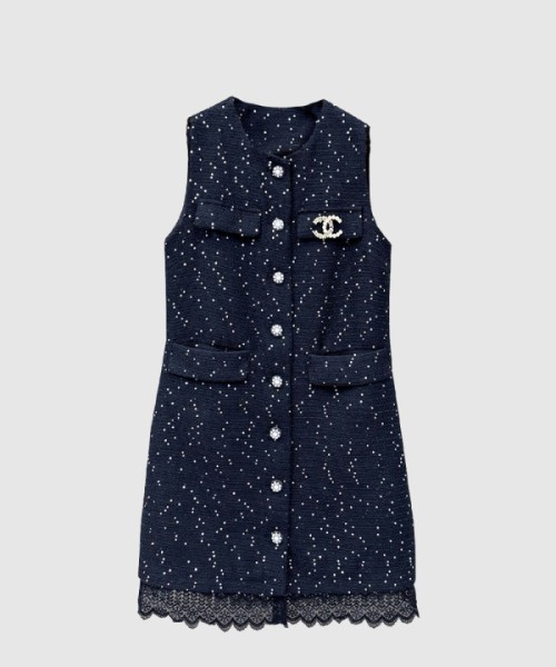 샤넬 니트 원피스