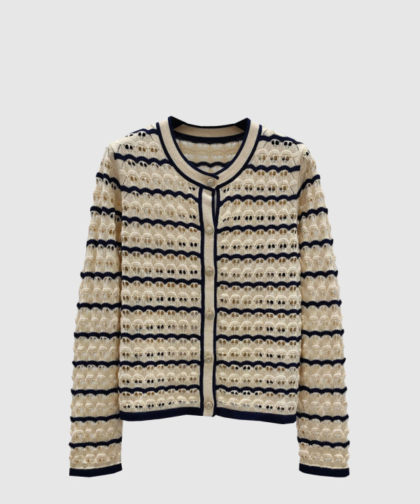 샤넬 로고 쇼트 코트