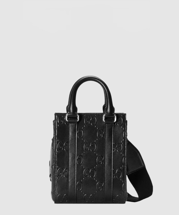 구찌 GG 엠보스 미니 토트백 696010