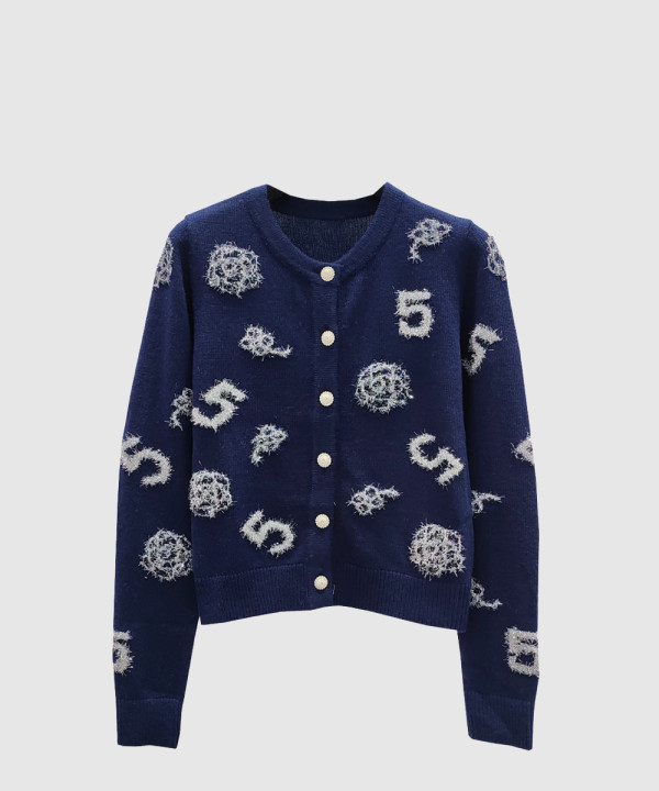 샤넬 로고 쇼트 코트