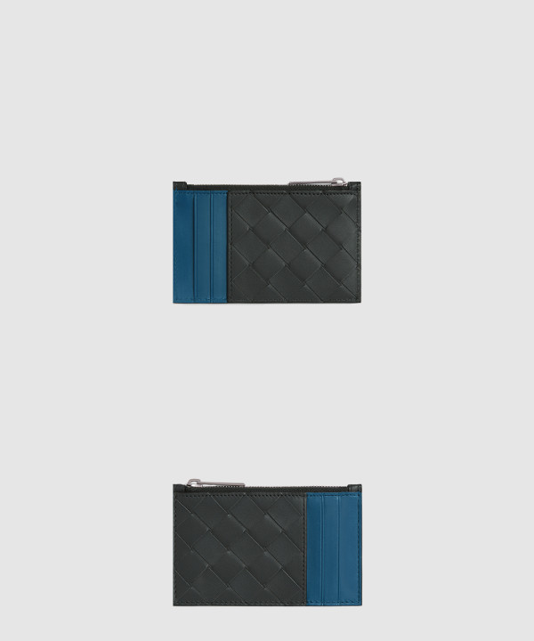 보테가베네타 인트레치아토 지퍼 카드 케이스 755985
