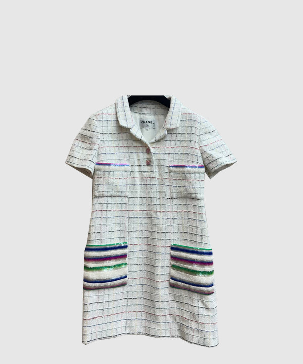 샤넬 로고 원피스