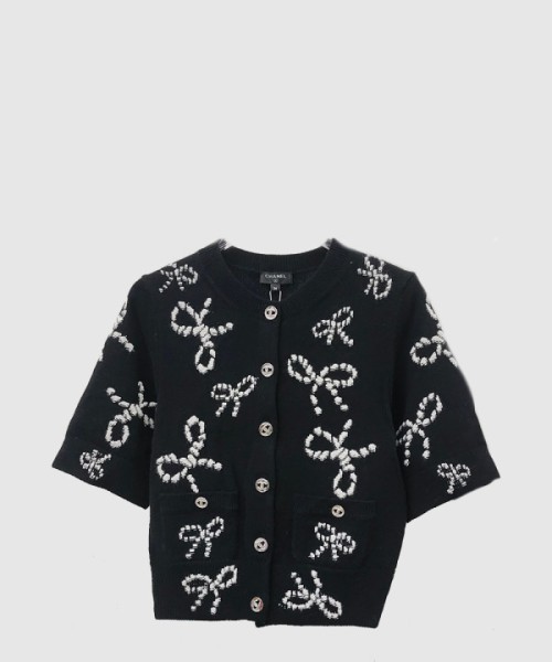 샤넬 로고 프린트 반팔