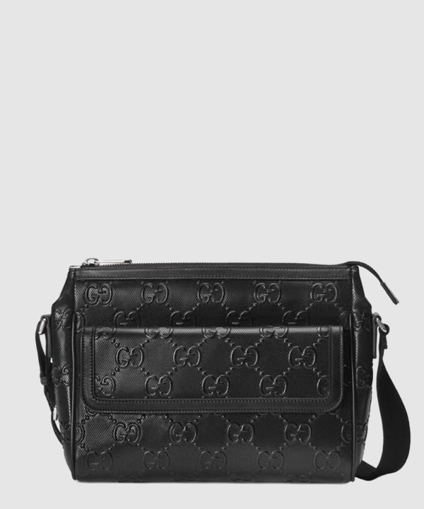 구찌 GG 엠보스 메신저백 658565