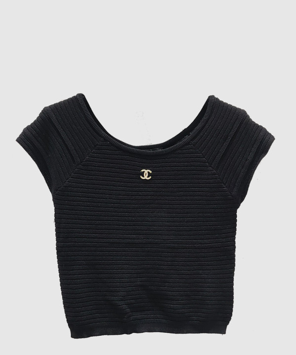 샤넬 니트 톱