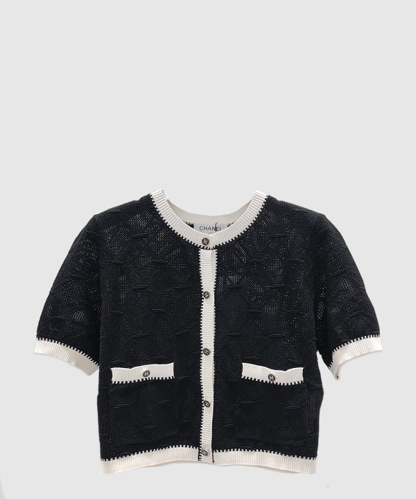샤넬 니트 톱