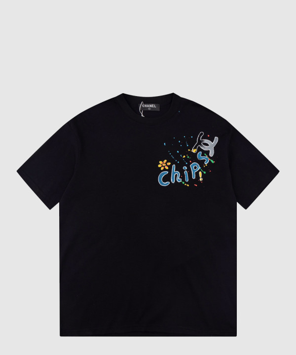 샤넬 플라워 코튼 톱