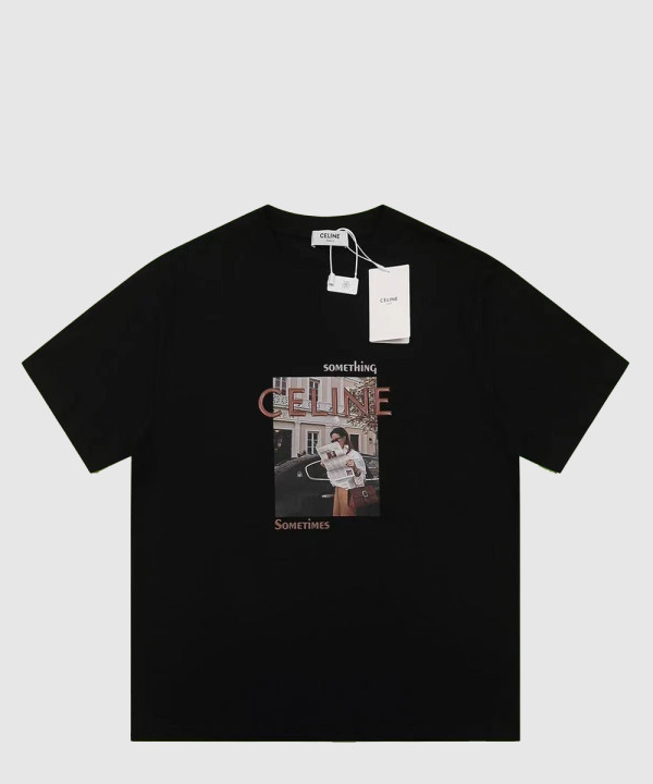 샤넬 로고 프린트 반팔