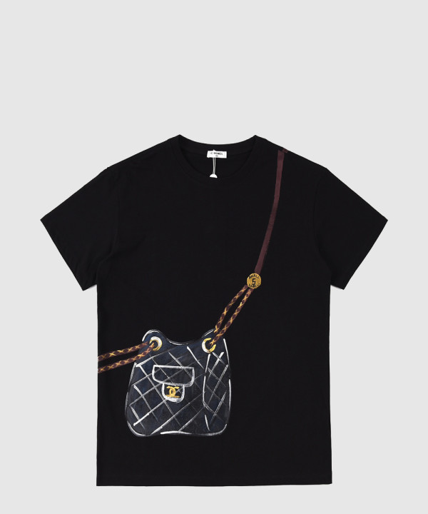 샤넬 로고 프린트 반팔