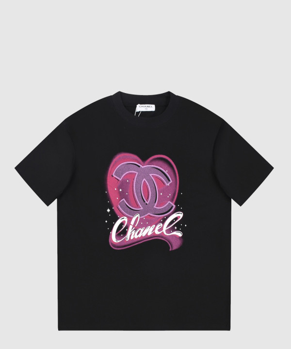 샤넬 로고 프린트 반팔